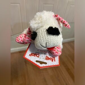 LambChop Dog Toy, Lambchop, 9”  beautiful colors Squeaker.